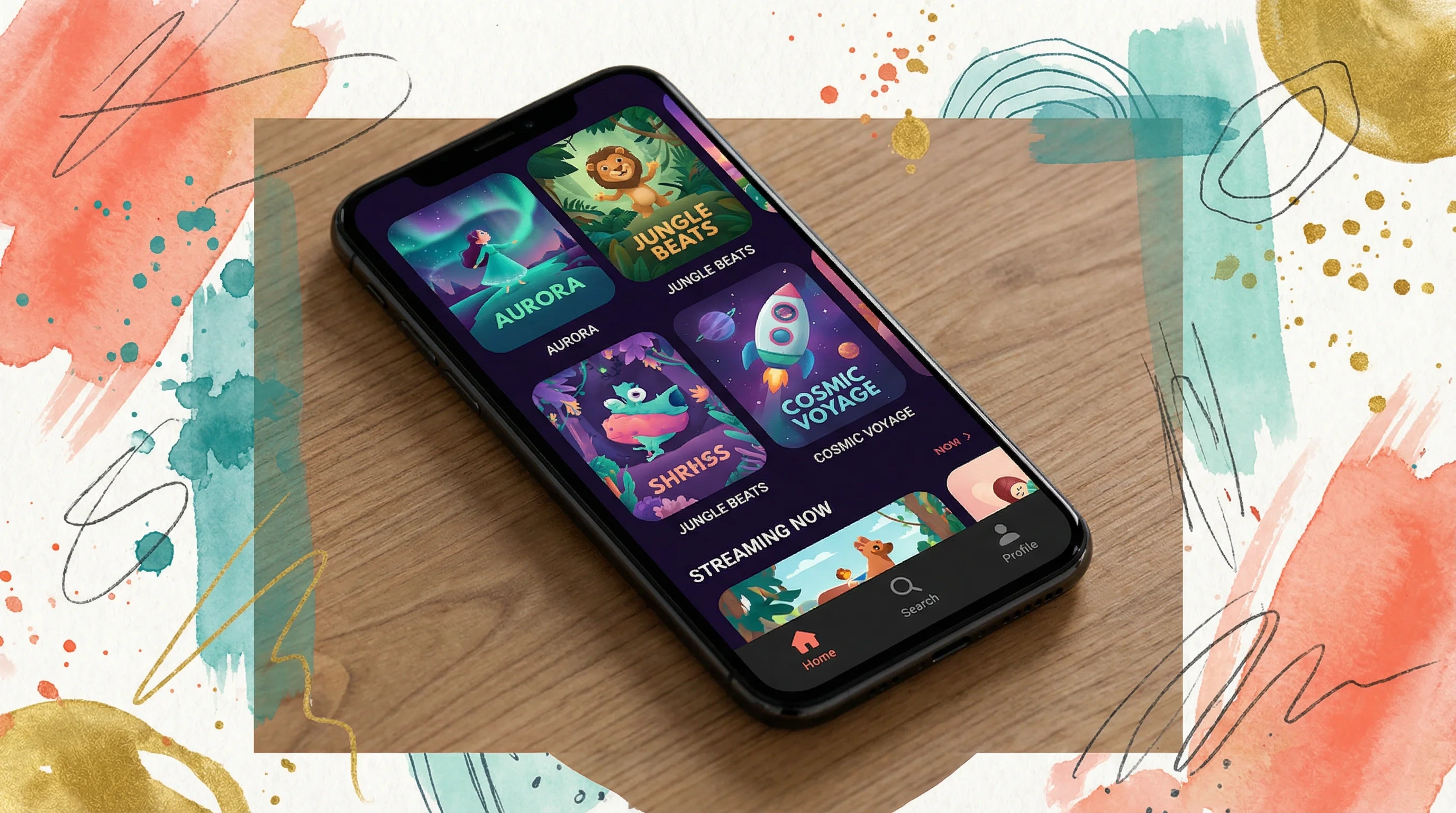 里番 - 免费里番资源库 | 学生作品与专业佳作齐聚APP手机界面预览 - 独立动画短片移动端观看体验